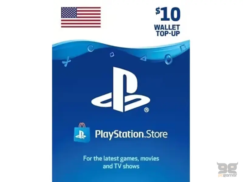 PlayStation Network Gift Card 10 USD - PSN United States