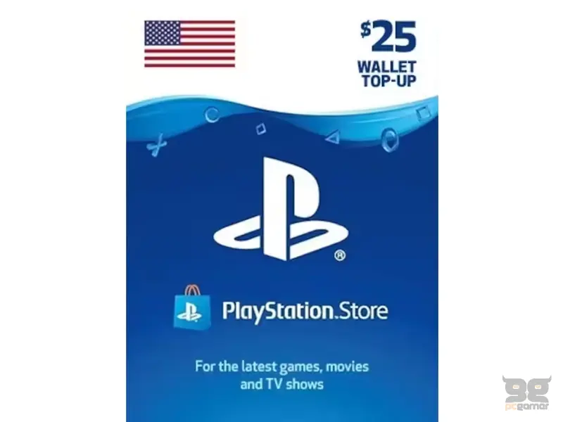 PlayStation Network Gift Card 25 USD - PSN United States