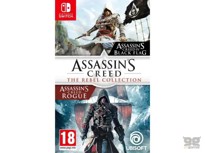 Assassins Creed Rebel Collection (Code in Box) NSW
