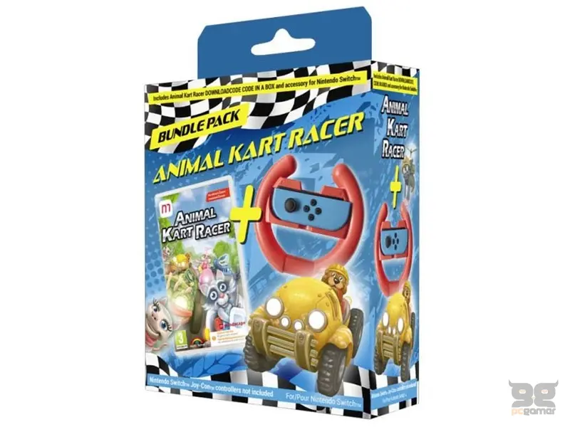 Animal Kart Racer (CODE) Steering Wheel bundle NSW