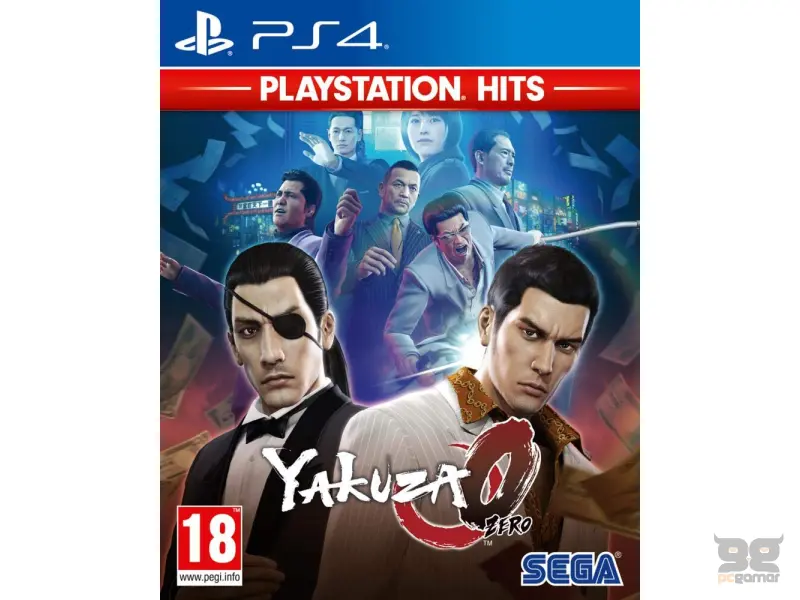 YAKUZA ZERO PLAYSTATION HITS PS4