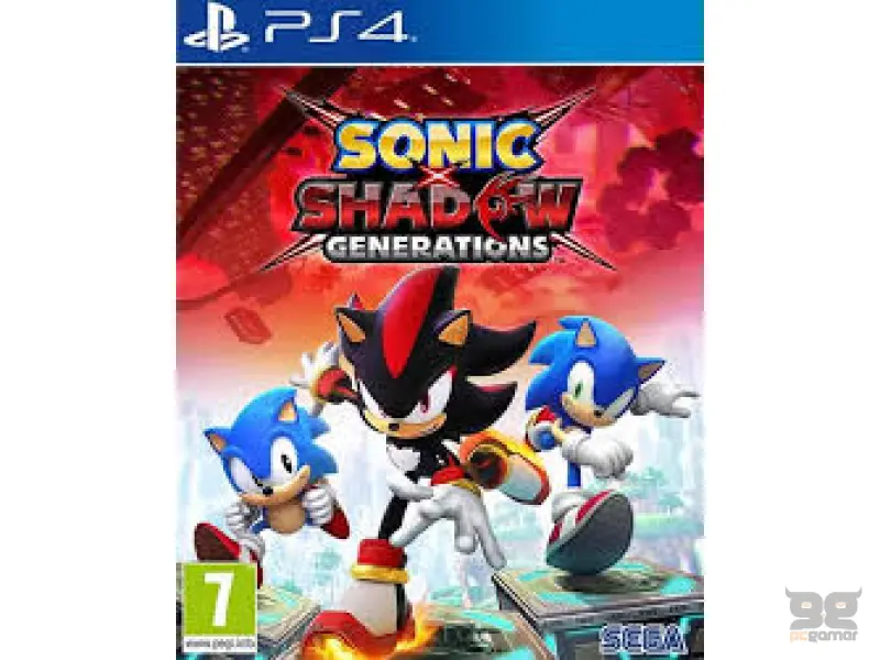 SONIC X SHADOW GENERATIONS PS4