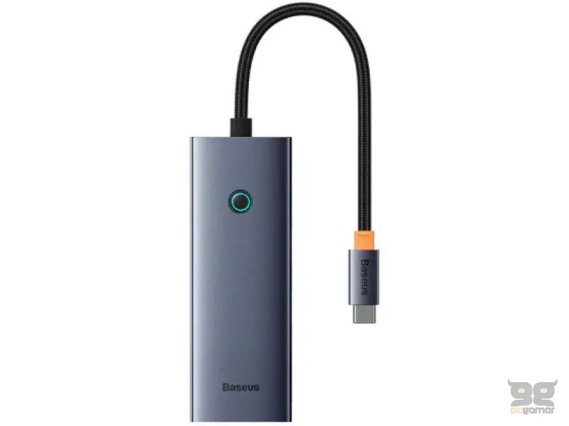 Baseus UltraJoy 5-Port USB-C-HDMI+4xUSB 3.0 HUB Grey