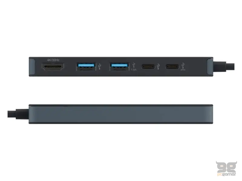 TARGUS HyperDrive Flex 5 Port USB-C Hub crni (HD4101BKGL) 