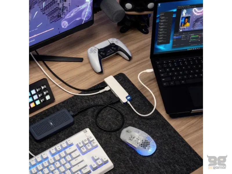 TARGUS HyperDrive Flex 5 Port USB-C Hub beli (HD4101BUGL) 