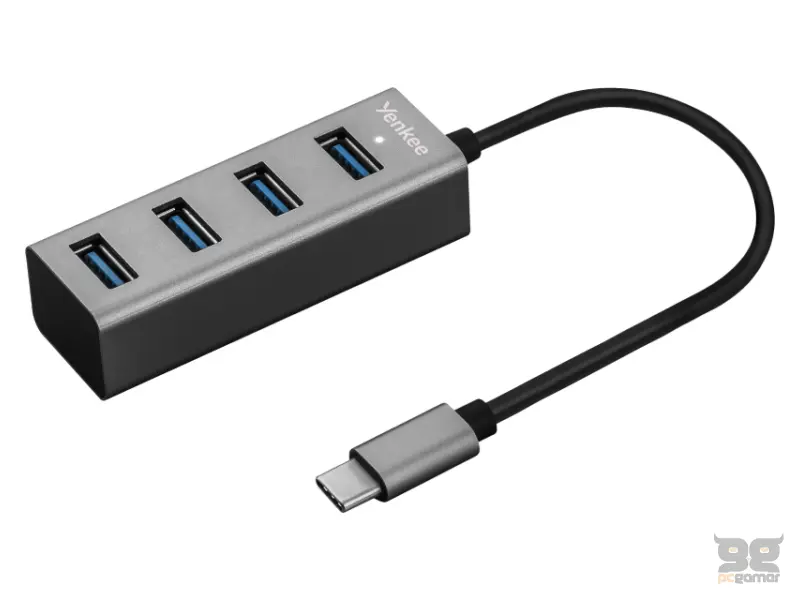 YENKEE YHB 4300 Metal Hub 4xUSB 3.0 