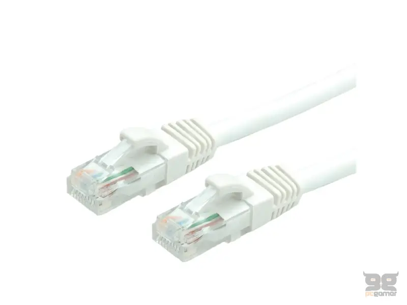Value patch cable, Cat. 6, U/UTP, white, LSOH, 1.5m