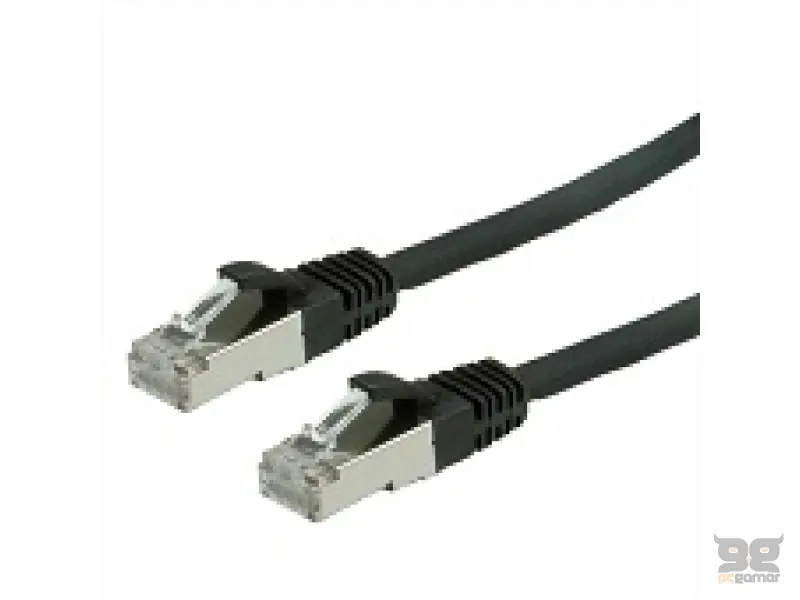 VALUE S/FTP Patch Cord Cat.6 LSOH , black, 1m