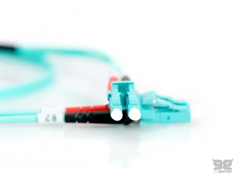 Digitus Opticki patch kabl, multimode, duplex, 2 m, OM3, LC/LC, plavi