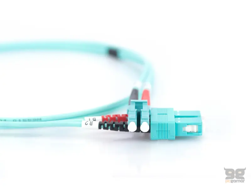 Digitus FO patch cord, duplex, LC to SC MM OM3 50/125 µ, 2 m