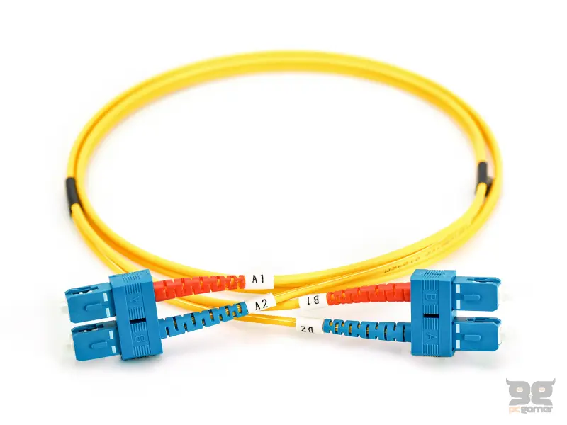 Digitus Opticki patch kabl, singlemode, duplex, 1 m, OS2, SC/SC, zuti