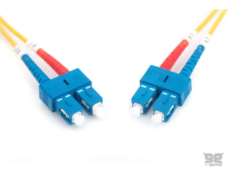 Digitus Opticki patch kabl, singlemode, duplex, 2 m, OS2, SC/SC, zuti