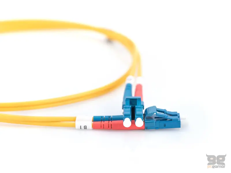 Digitus Opticki patch kabl, singlemode, duplex, 2 m, OS2, LC/LC, zuti