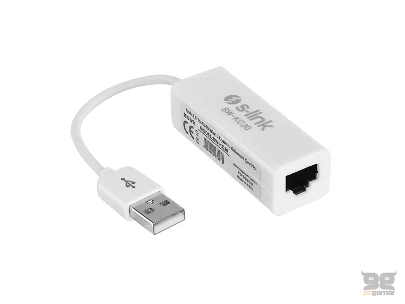 S-Link Mrezni adapter SW-KC30 USB 2.0 -  RJ45