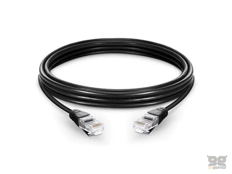 FAST ASIA Kabl Patch Cord 3m cat.6 crni 