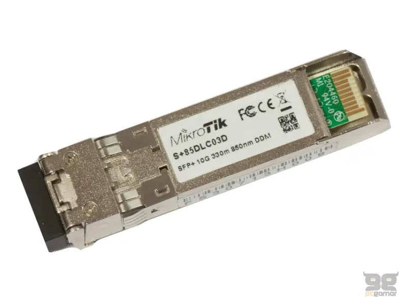 MIKROTIK (S+85DLC03D) SFP+ primopredajni modul 10G Multi Mode 300m 850nm 