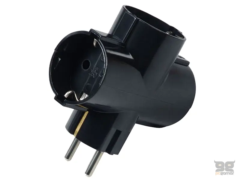 Razdjelnik T 3-STRUKI Crni