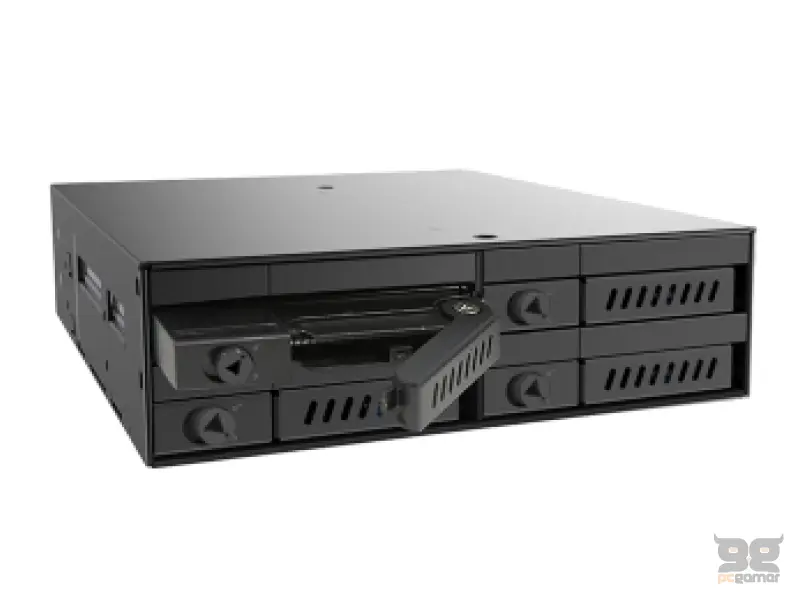 CHIEFTEC CMR-425 4 x 2.5 inča SATA crna fioka za hard disk 