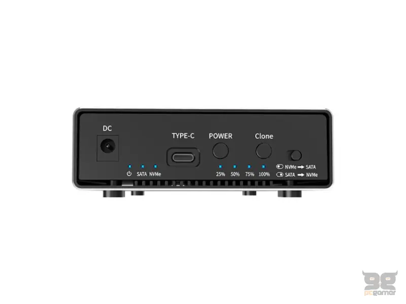 MAIWO Klon Kućište USB 3.2 Gen2 10Gbps HDD/SSD za 3,5 inča/2,5 inča HDD i NVMe SSD, K3527N 