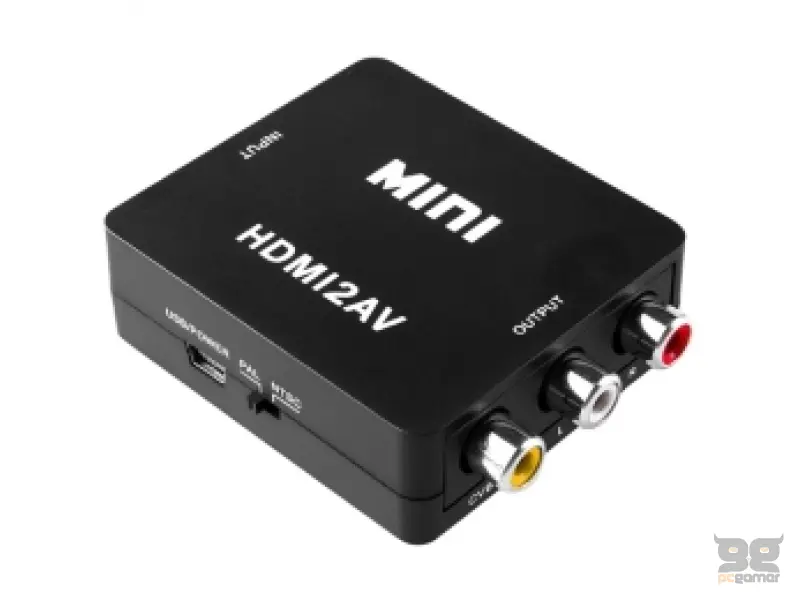 FAST ASIA Adapter HDMI - AV 3xRCA 1080P 