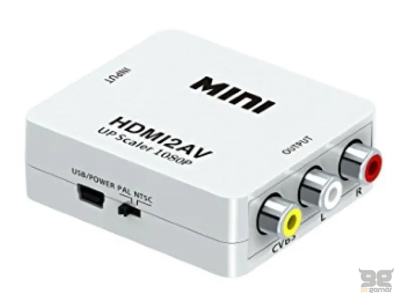 E-GREEN Adapter HDMI - AV RCA 1080P 