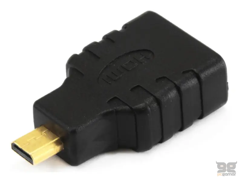 E-GREEN Adapter Micro HDMI (M) - HDMI (F) crni 