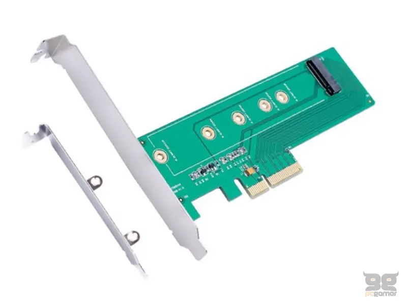 E-GREEN PCI Express M.2 (NGFF/SSD) na PCI Express SATA 4 x 3.0 Adapter 