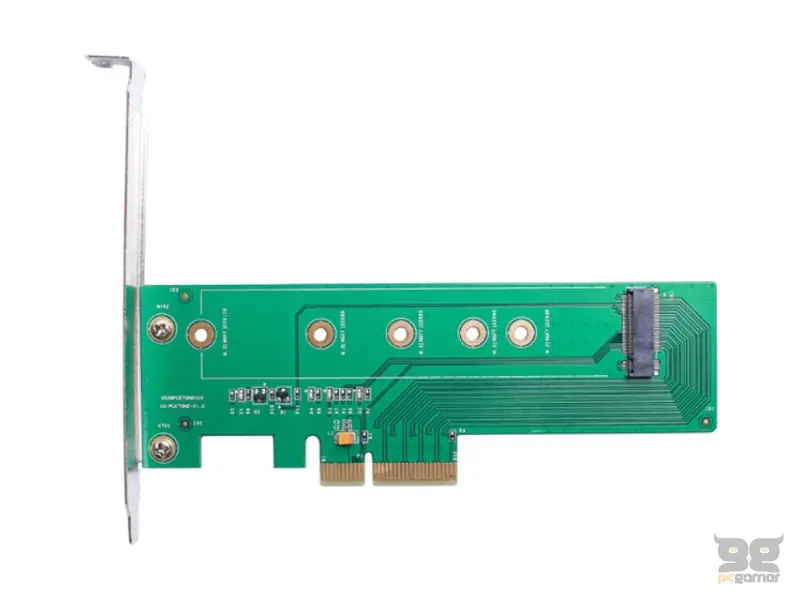E-GREEN PCI Express M.2 (NGFF/SSD) na PCI Express SATA 4 x 3.0 Adapter 