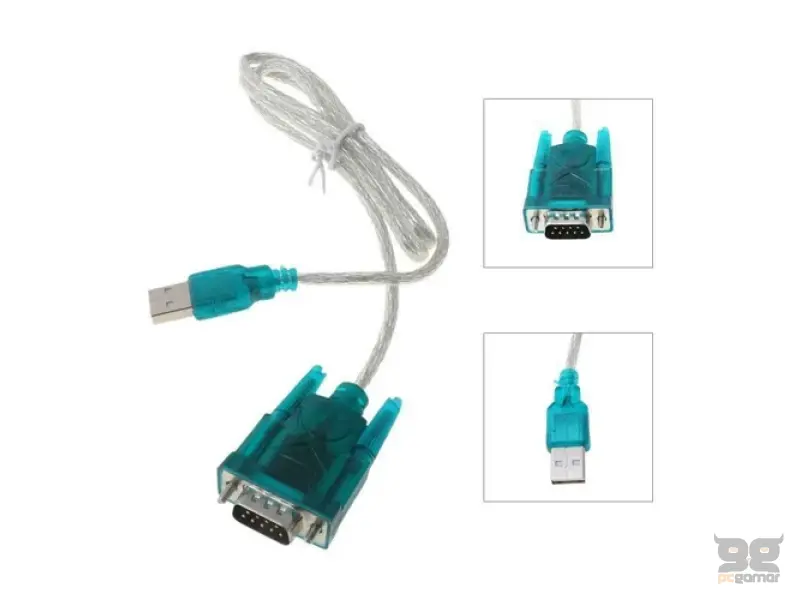FAST ASIA USB2.0 tip A (M) - RS-232 (M) Adapter 1m 