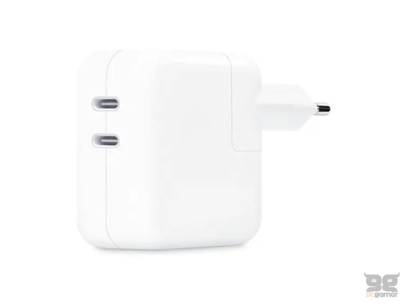 APPLE Dual USB-C Power Adapter 35W  (mw2k3zm/a) 