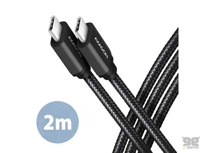 CC USB CM 3.1Gen1 <> USB CM, 2m, Crna, BUCM3-CM20AB, AXA
