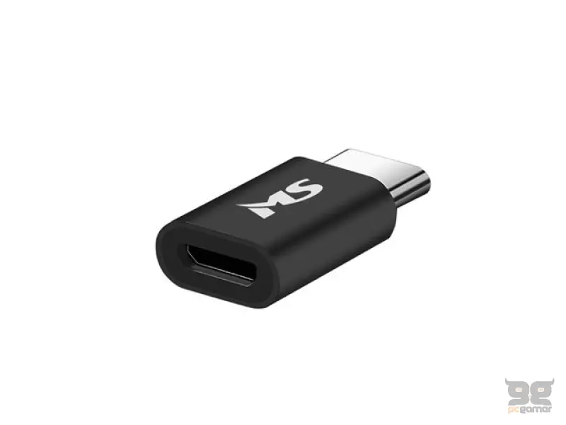 ADAPTER MS microUSB -> TYPE C, crni