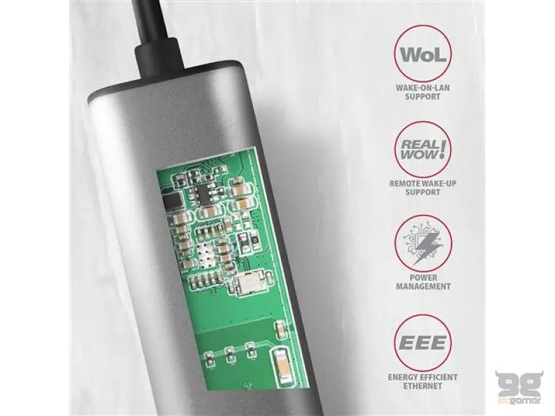 Adapter Axagon ADE-25R SUPERSPEED USB-A 2.5 GIGABIT ETHERNET