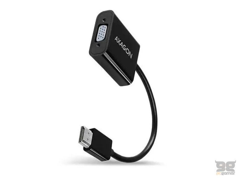 AXAGON RVH-VGAN, HDMI -> VGA Reduction / Adapter, FullHD, Audio OUT