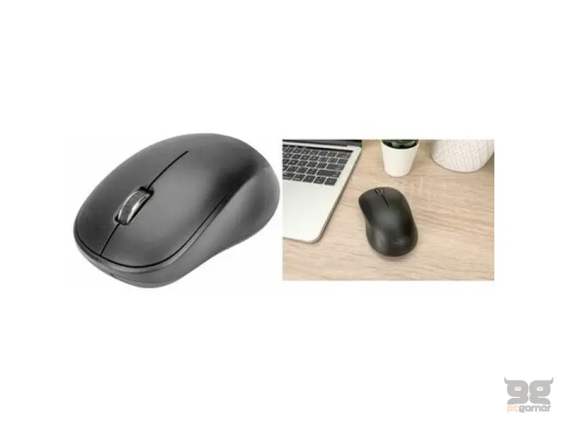 Digitus Miš Wireless Optical 3 buttons, Silent