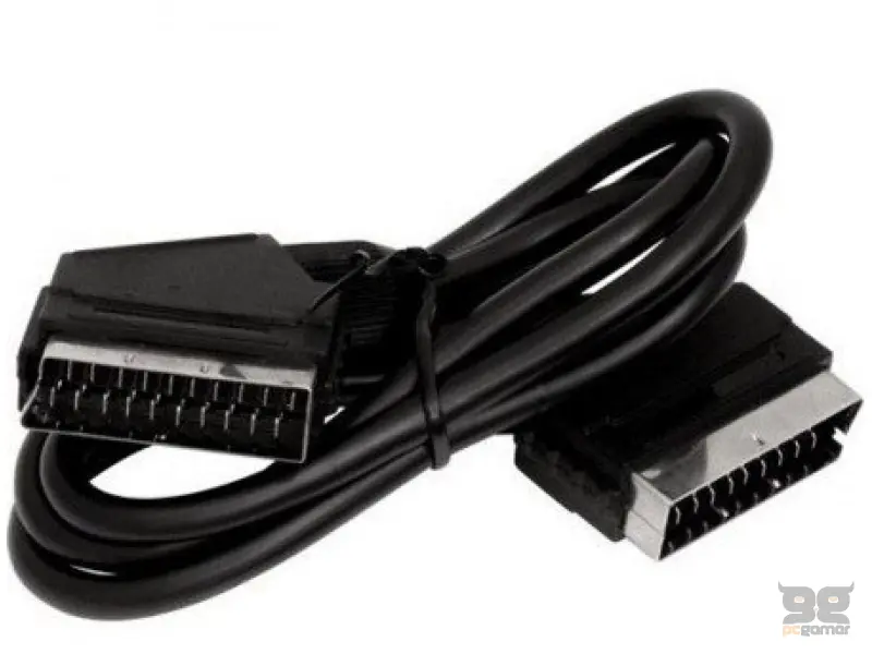 E-GREEN Kabl Scart M/M 3m crni