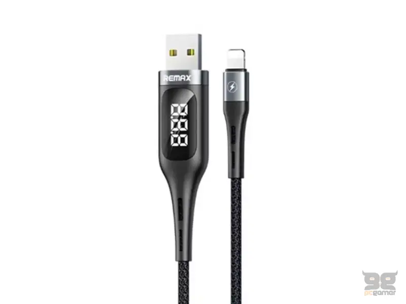 REMAX RC-102m Micro USB 3A Magnetni fast charging kabl 1.2m crni 