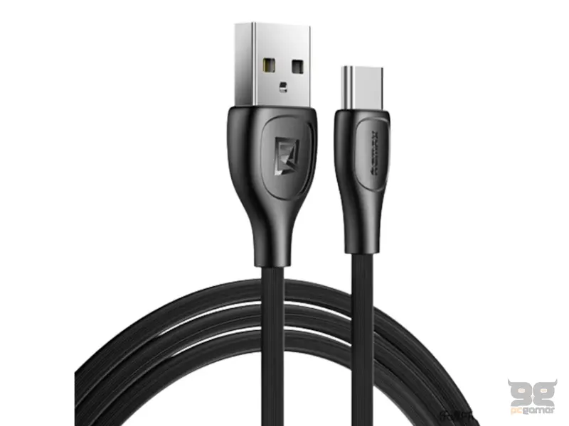 REMAX RC-160a Tip C USB 2.1A 1m crni 