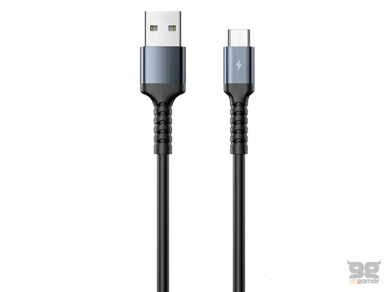 REMAX RC-C008 Micro USB Kabl 2.4A 1m crni 