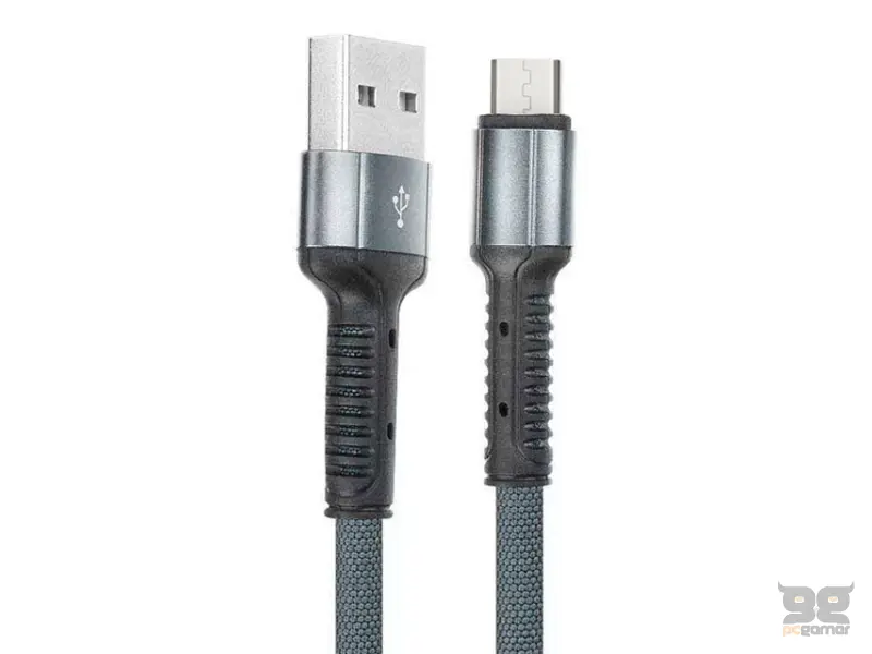 LDNIO LS63 Micro USB Kabl 2.4A 1m crni 
