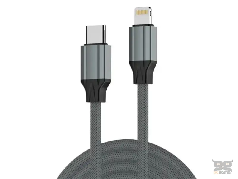 LDNIO LC441i 65W kabl za iPhone crni 