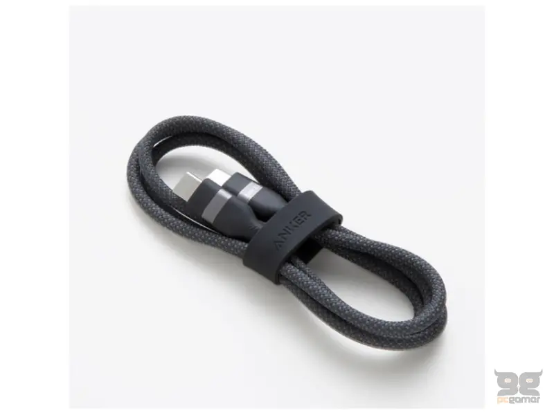 ANKER USB tip-C kabl M/M 0.9m, za Super brzo punjenje 240W/480Mbps, pleteni, crni 