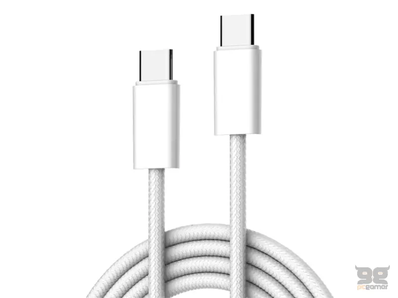 LDNIO LC901C USB TIP C na Tip C 65W kabl beli 