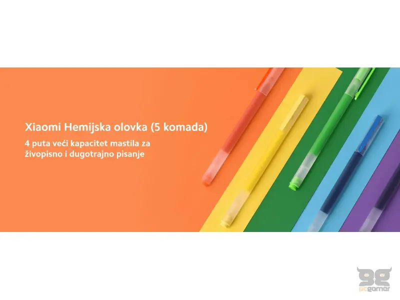 Xiaomi High-capacity Gel Pen (5-pack) Color