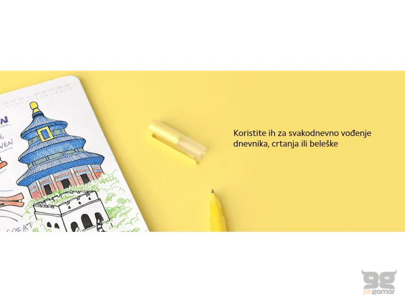 Xiaomi High-capacity Gel Pen (5-pack) Color