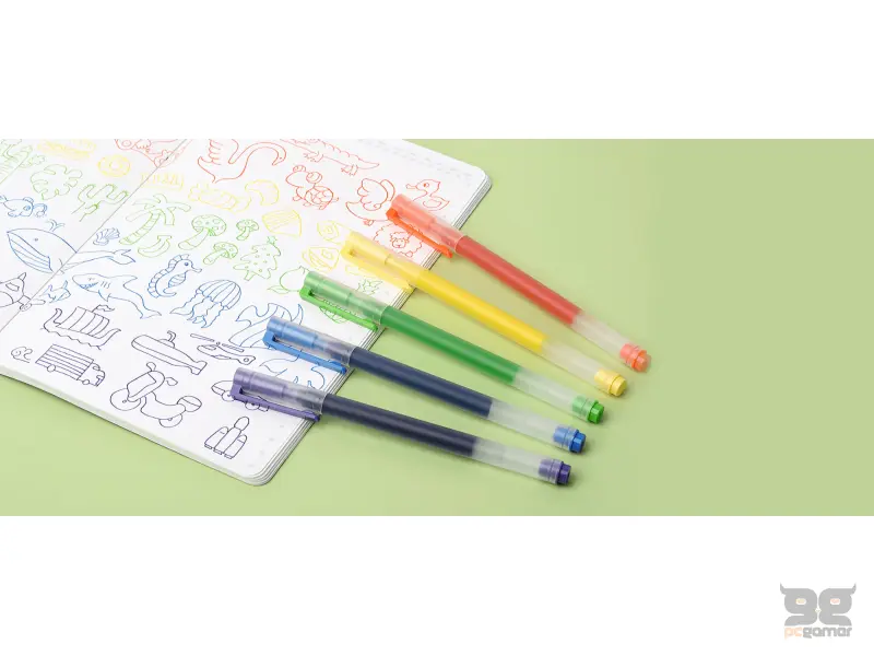 Xiaomi High-capacity Gel Pen (5-pack) Color