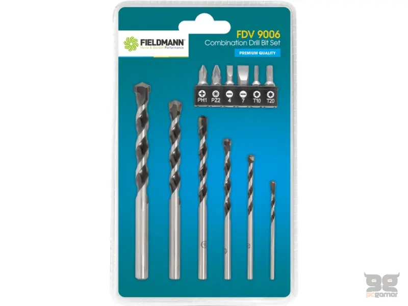 FIELDMANN FDV 9006 Set burgija i bitova (12 delova) 