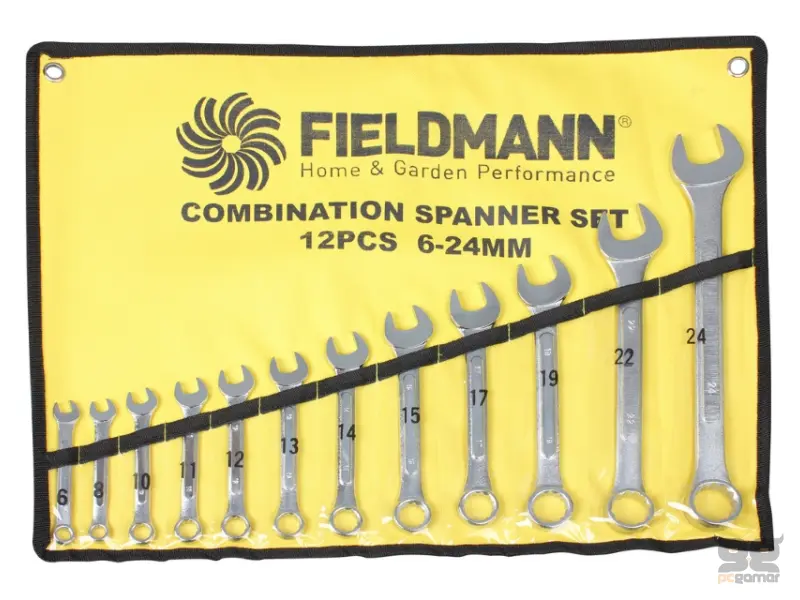 FIELDMANN FDN 1010 Set ključeva viljuškasto-okasti 6-24mm (12kom) 