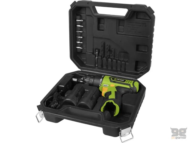 FIELDMANN FDV 10252-A Akumulatorska bušilica 12V + pribor (13 delova) 