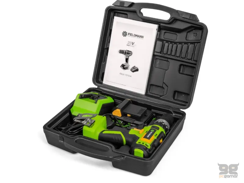 FIELDMANN FDUV 70115-A Akumulatorska bušilica 20V 
